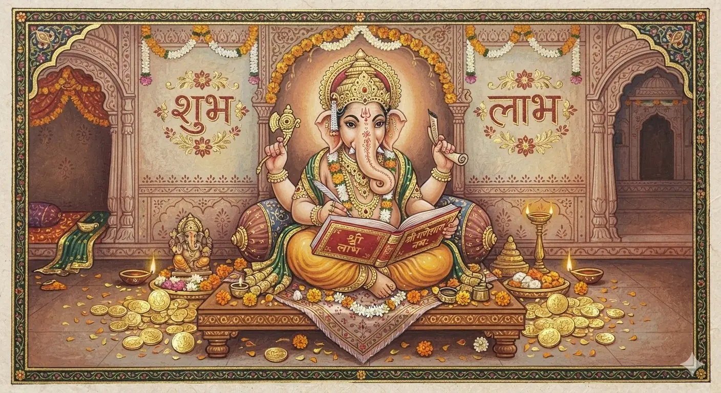 Shubh Labh Ganesh artwork